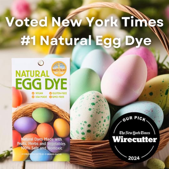 Natural Earth Paint Natural Egg Dye Kit